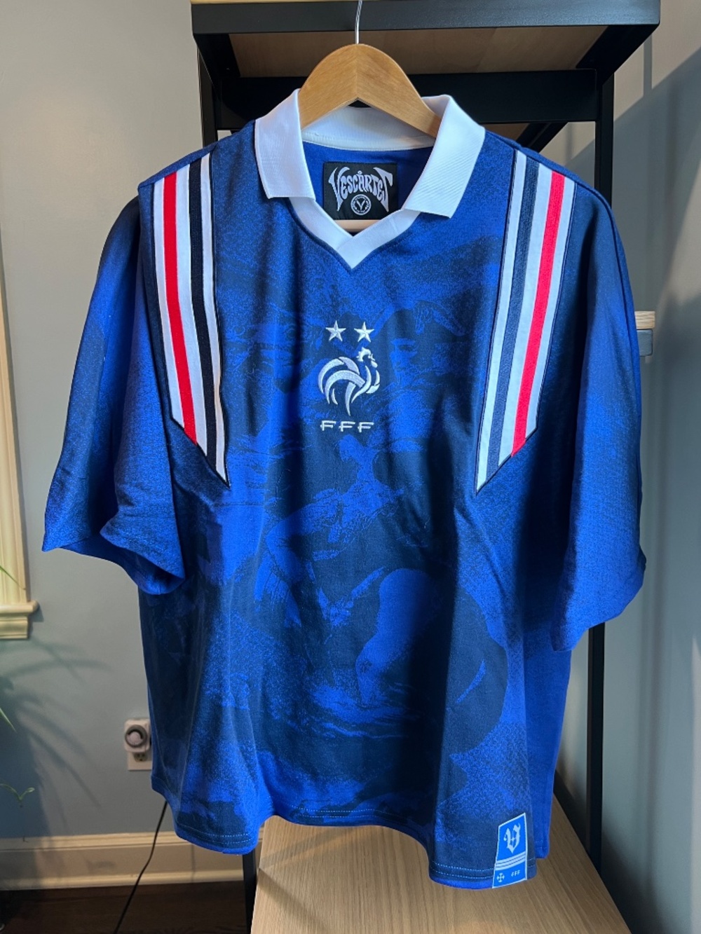France World Cup Jersey Shirt Vescartes - Picture 2 of 12